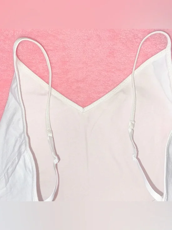 Amazon Essentials 4 Pack V-cut Tank Tops Spaghetti Strap Brown Black White Camis - Picture 5 of 15